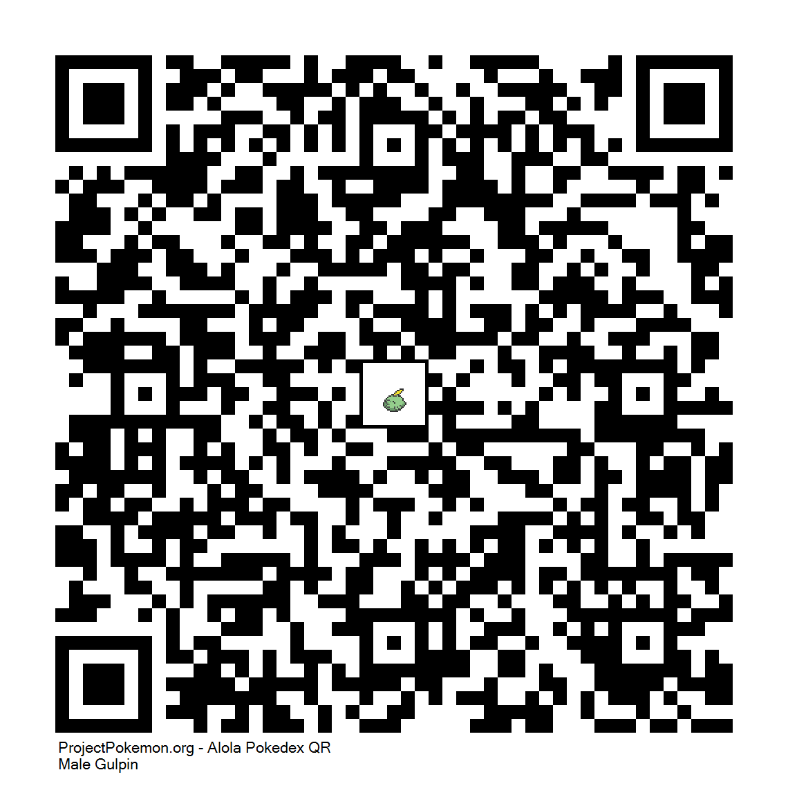 Cdigo QR de Gulpin